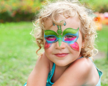 Kids Travis County and Williamson County: Face Painters and Tattoos  - Fun 4 Austin Kids
