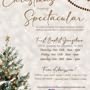 Georgetown Christmas Shopping Spectacular