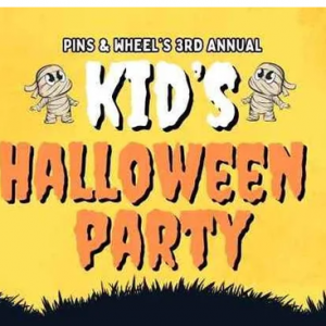 Pins and Wheels Halloween Party