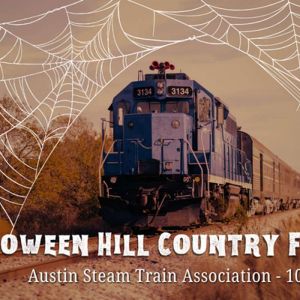 Austin Steam Train Association Halloween Hill Country Flyer