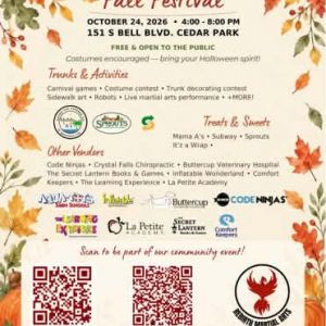 Cedar Park Fall Festival & Trunk or Treat