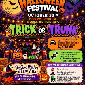 Jonestown Police Department Halloween Festival