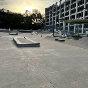 Heath Eiland and Morgan Moss BMX Skate Park