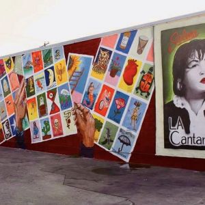 La LoterÍa and Selena - Mural