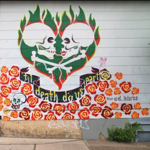 Til Death Do Us Part - Mural